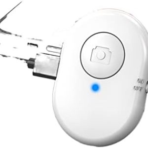 APAINI Rechargeable -Compatible Self-Timer Selfie Stick Shutter Release Remote Controller Button (Color : D, Size : As Shown)